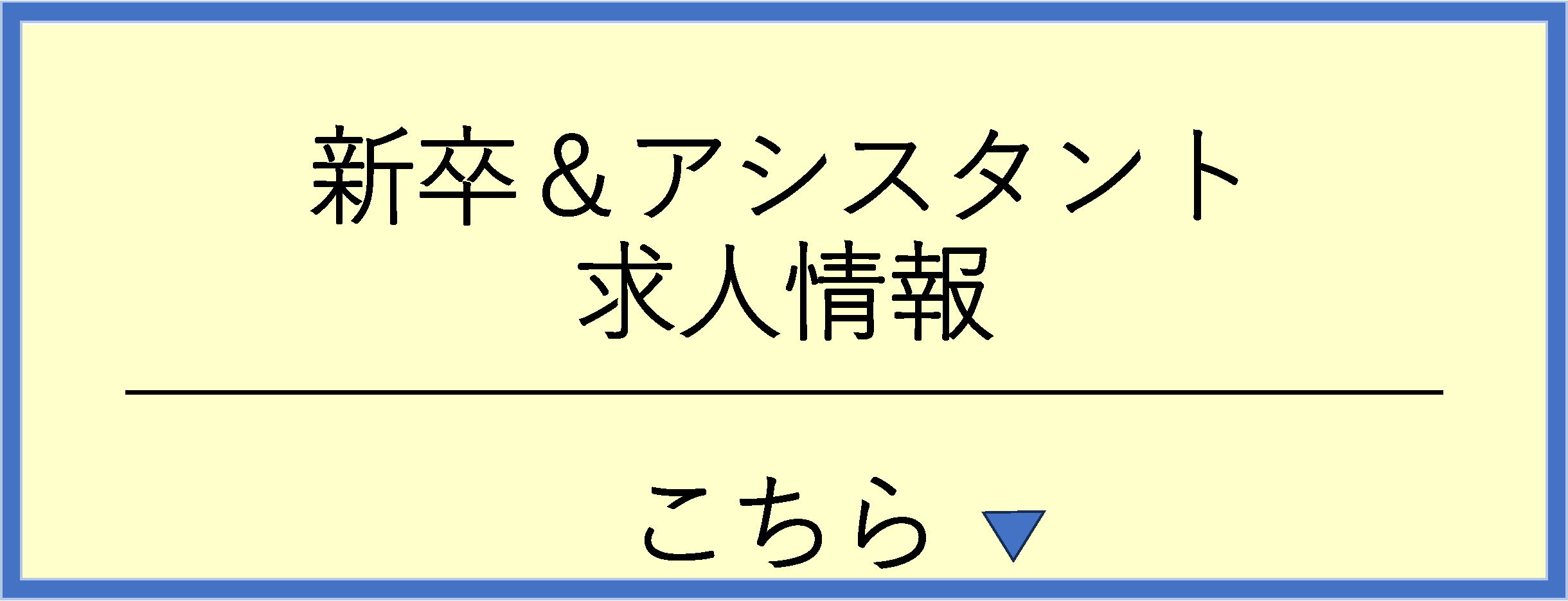 新卒/アシスタント求人情報